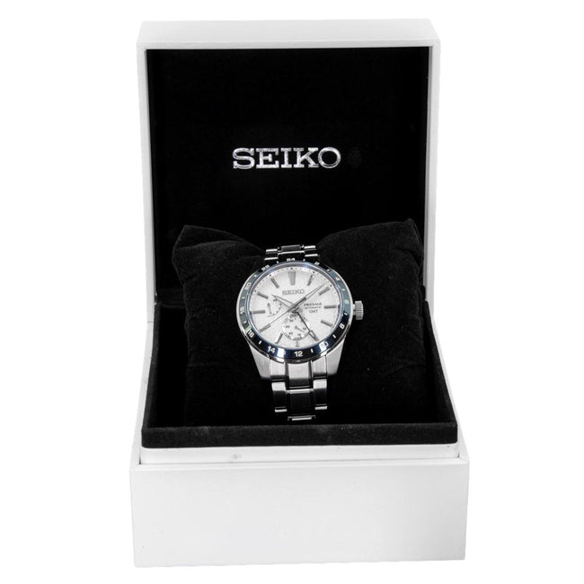 Seiko Men's SPB223J1 Presage GMT Lt.Ed Watch