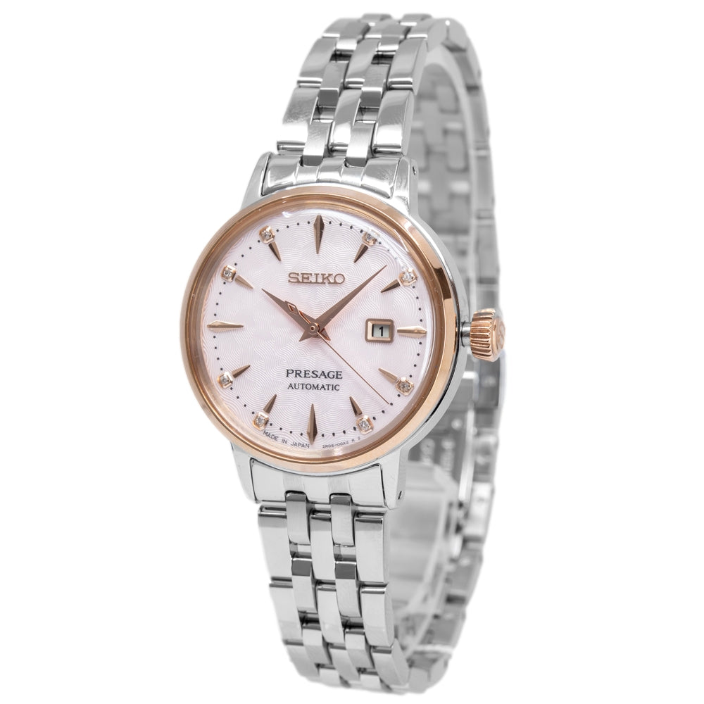 Seiko Women's SRE012J1 Presage Cocktail Pink Lady Auto