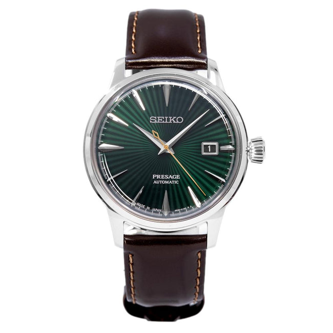 Seiko Men's Presage SRPD37J1 Green Dial Watch