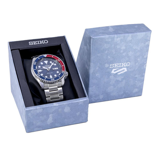 Seiko Men's SRPD53K1 5 Sports Blue Dial Watch