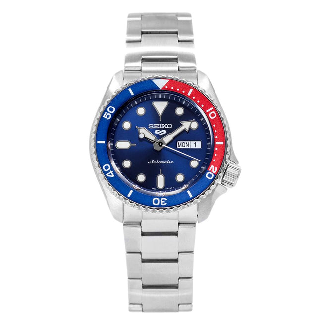 Seiko Men's SRPD53K1 5 Sports Blue Dial Watch