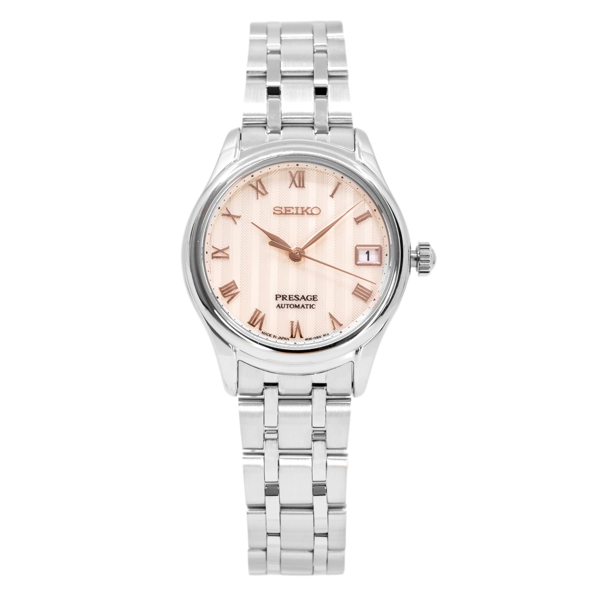 Seiko Ladies SRPF47J1 Presage Date Display Automatic Watch