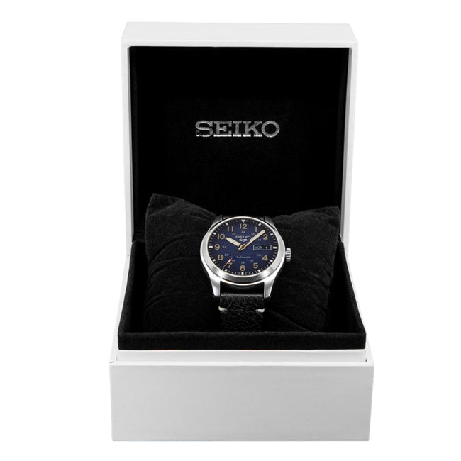 Seiko Men's SRPG39K1 5 Sports Blue Dial Auto