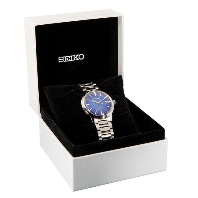 Seiko Men's SRPJ13J1 Presage Cocktail Time Blue Dial Auto