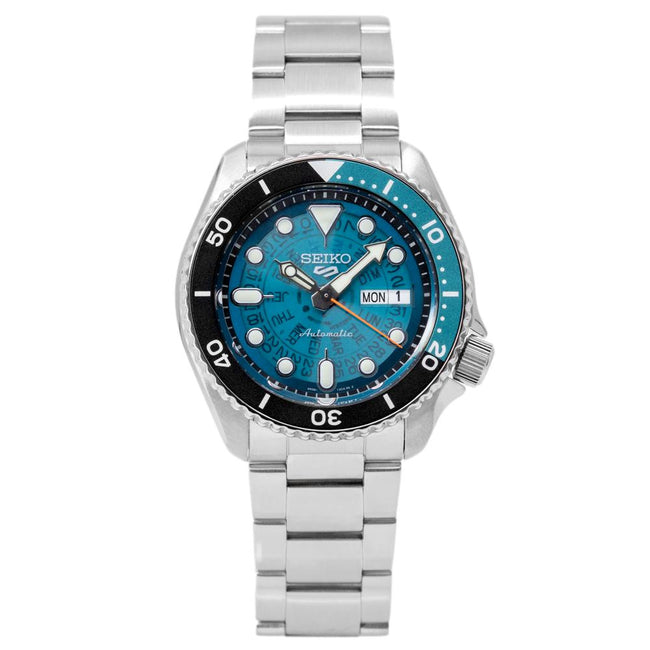 Seiko Men s SRPJ45K1Sports SKX Style Blue Dial Watch