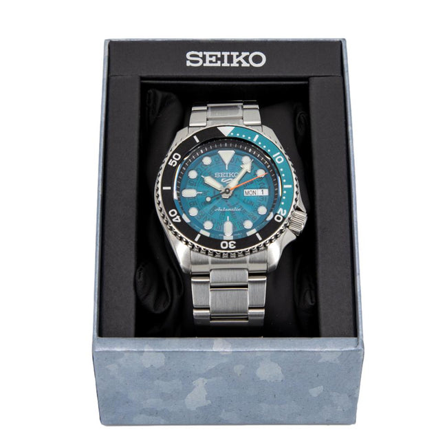 Seiko Men's SRPJ45K1Sports SKX Style Blue Dial Watch