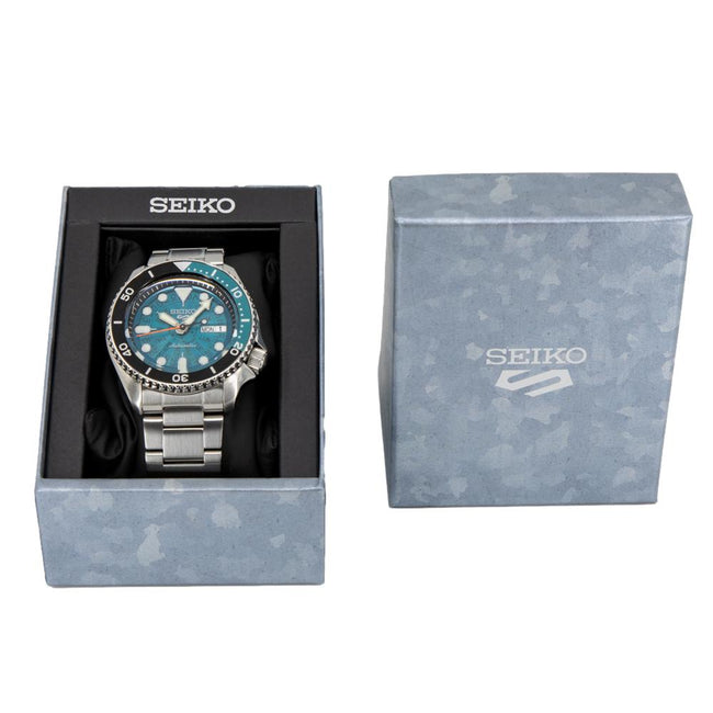 Seiko Men's SRPJ45K1Sports SKX Style Blue Dial Watch