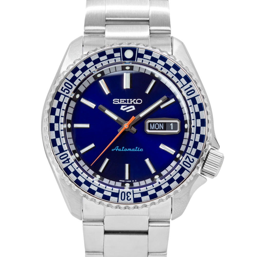 Seiko SRPK65K1 5 Sports Checker Flag Auto