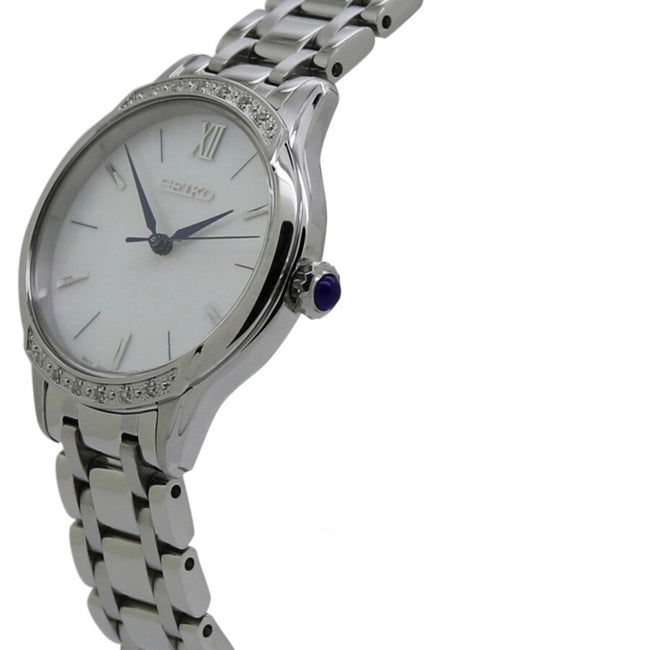 Seiko Ladies SRZ543P1 Classic MoP Dial Diamonds Watch