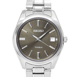 Seiko Men's SUR375P1 Neo Classic Titanium Quartz