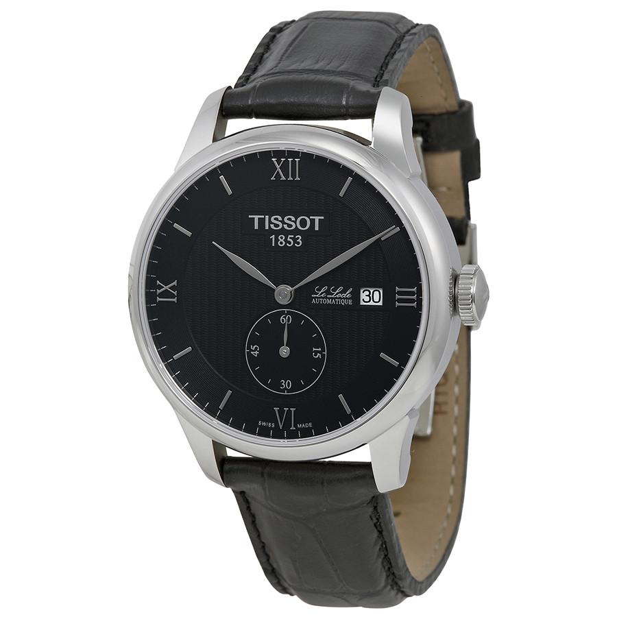 Tissot Men's T006.428.16.058.01 Le Locle Black DIal Watch