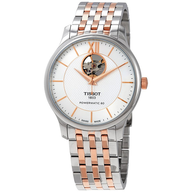 Tissot Herrenuhr T063.907.22.038.01 Tradition Zweifarbiges Zifferblatt