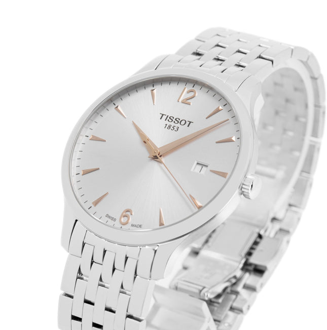 Tissot Men's T063.610.11.037.01 Tradition Silver Dial Quartz