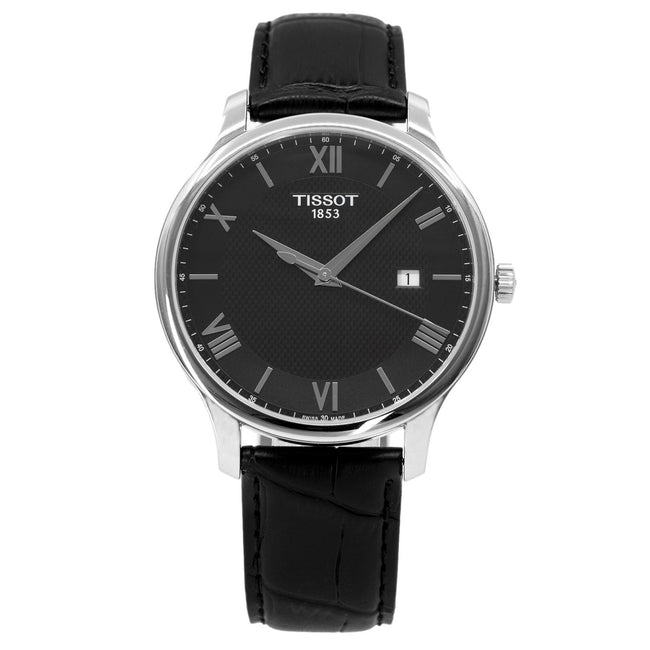 Tissot Men's T063.610.16.058.00 Tradition Black Dial Quartz