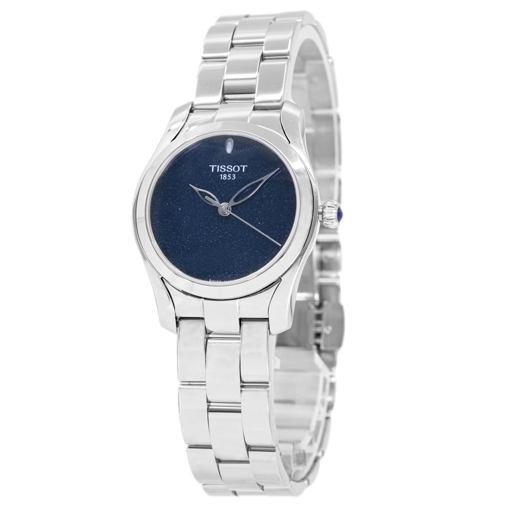 Tissot Ladies T112.210.11.041.00 T-Wave Blue Dial Watch