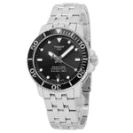 Tissot Men's T120.407.11.051.00 Seaster Black Dial Watch