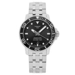 Tissot Men's T120.407.11.051.00 Seaster Black Dial Watch