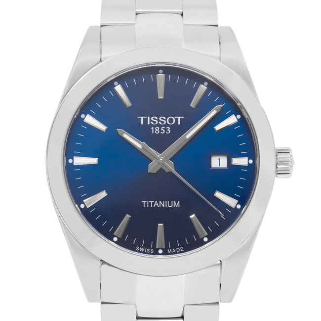 Tissot Men's T127.410.44.041.00 Gentleman Titanium Quartz