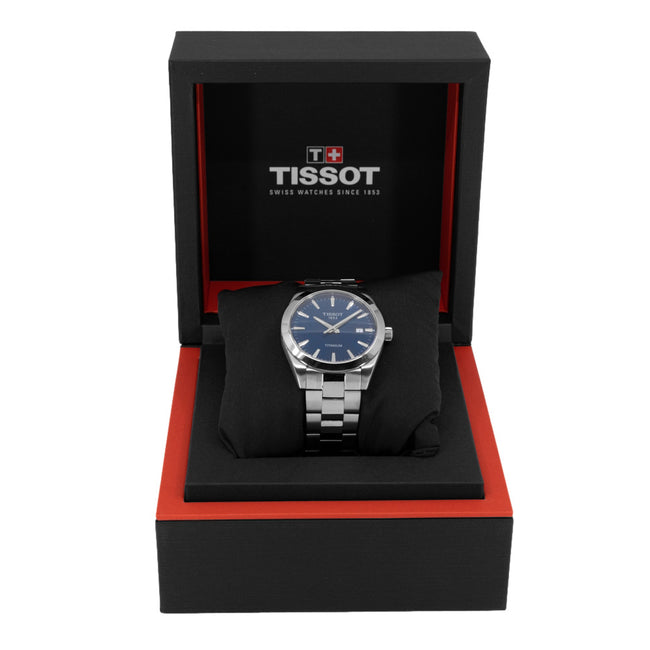 Tissot Men's T127.410.44.041.00 Gentleman Titanium Quartz