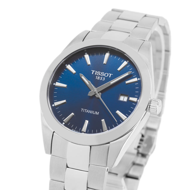 Tissot Men's T127.410.44.041.00 Gentleman Titanium Quartz