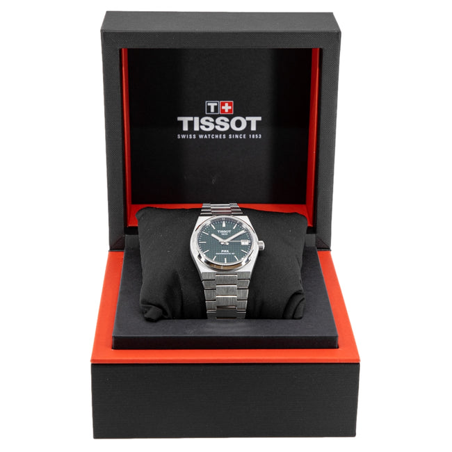 Tissot T137.207.11.091.00 PRX 35 Powermatic 80-Green Dial