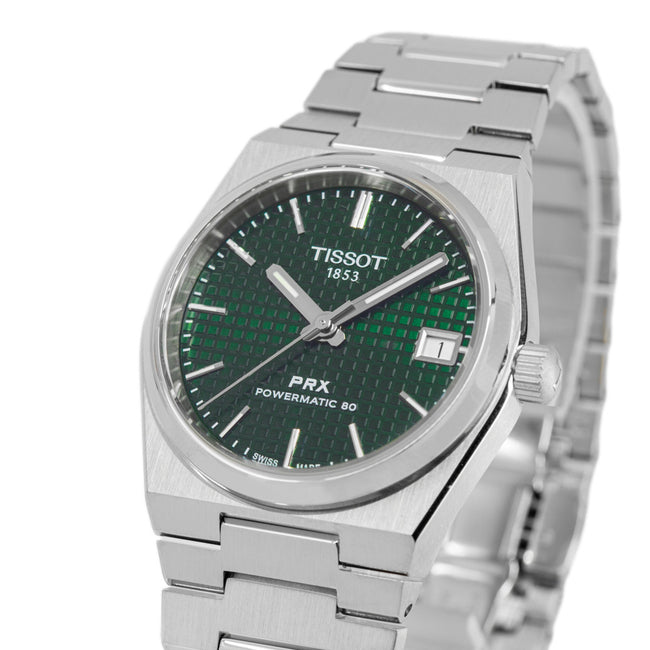 Tissot T137.207.11.091.00 PRX 35 Powermatic 80-Green Dial