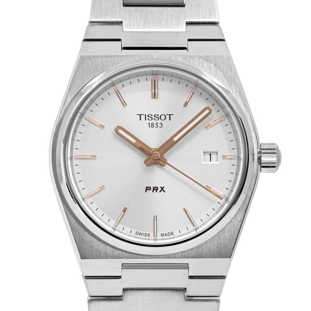 Tissot Ladies T137.210.11.031.00 PRX 35mm Silver Dial Watch