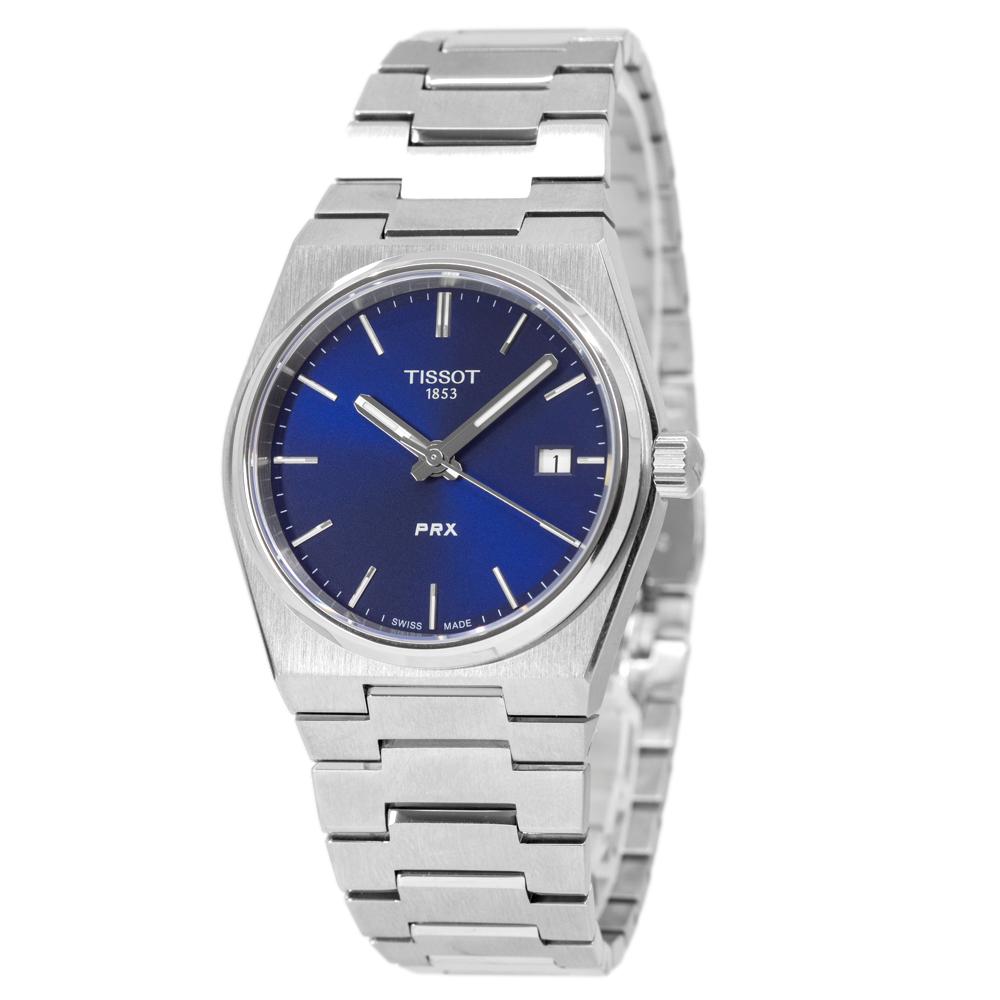 Tissot Ladies T137.210.11.041.00 PRX Blue Dial 35mm Watch