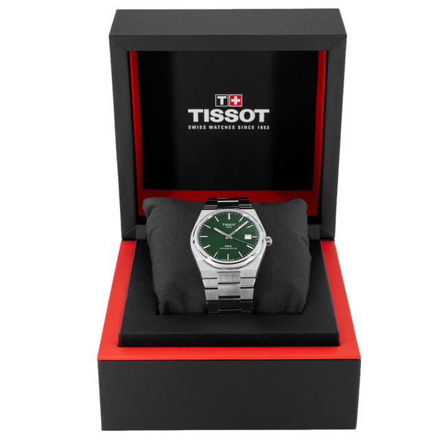 Tissot Men's T137.407.11.091.00 PRX Green Dial Watch