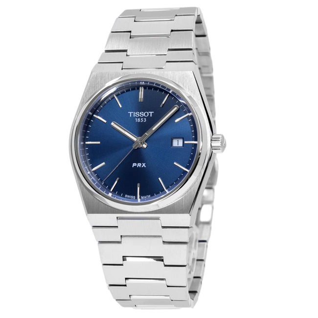 Tissot Men T137.410.11.041.00 PRX Blue Dial Watch