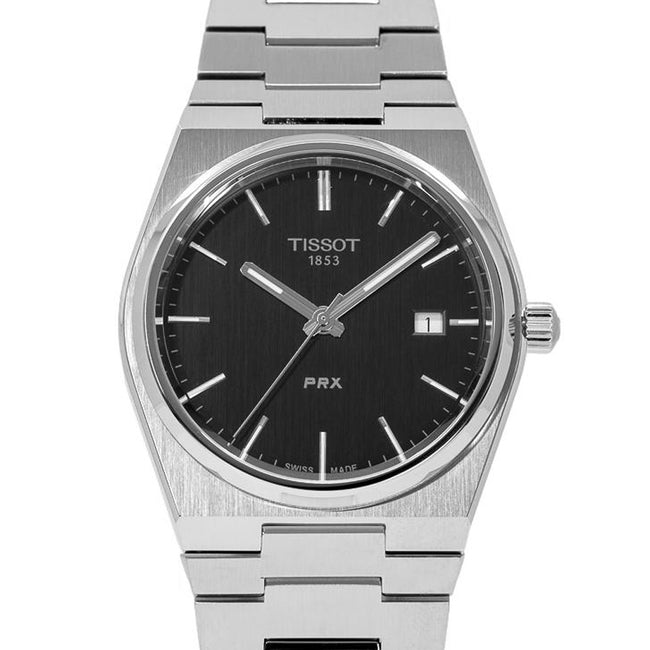 Tissot Herrenuhr T137.410.11.051.00 PRX Schwarzes Zifferblatt