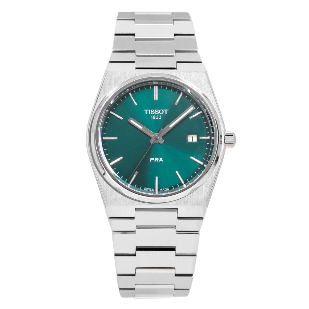 Tissot Men's T137.410.11.091.00 PRX Green Dial Quartz