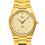 Tissot Men's T137.410.33.021.00 PRX Gold PVD Watch