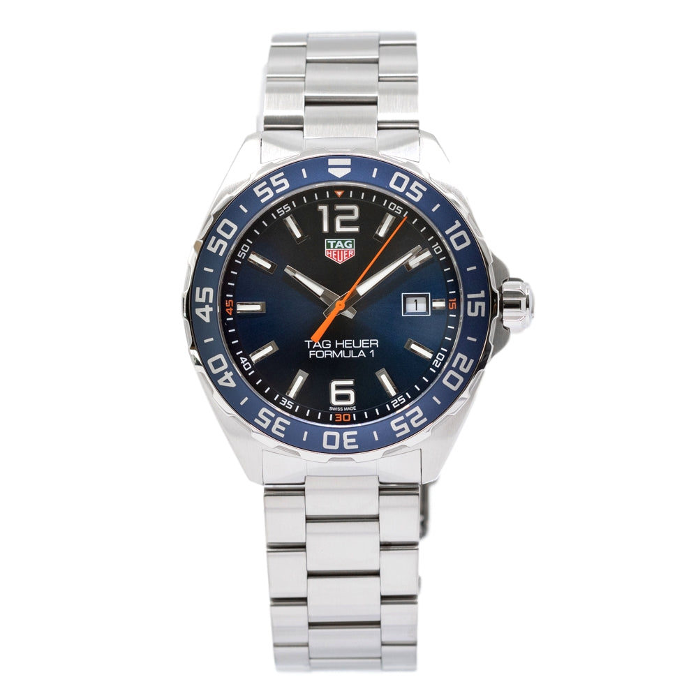 Tag Heuer Men's WAZ1010.BA0842 Formula 1 Blue Dial Watch