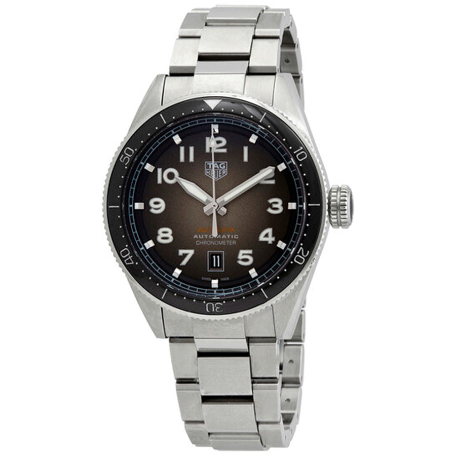 Tag Heuer Men's WBE5114.EB0173 Autavia Black Dial Watch