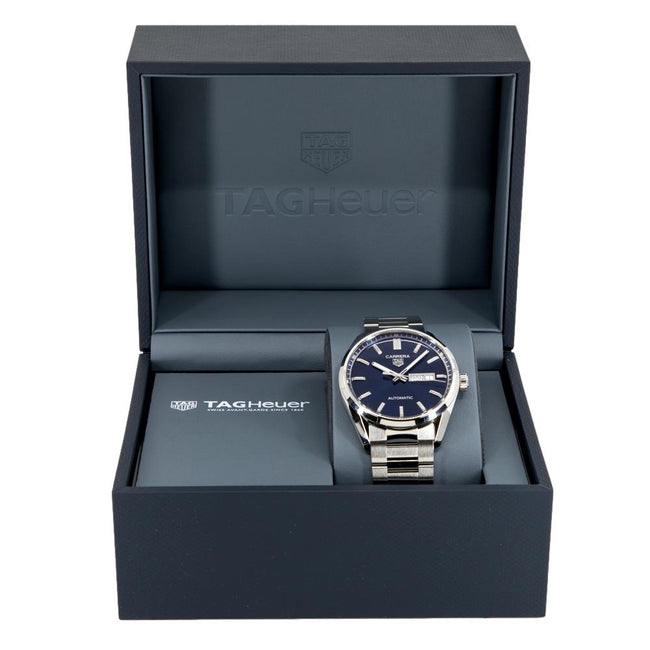 Tag Heuer Men's WBN2012.BA0640 Carrera Blue Dial Watch