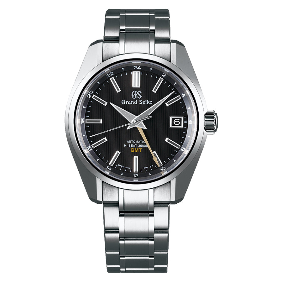 Grand Seiko Men's SBGJ213G  Heritage Black Dial Watch