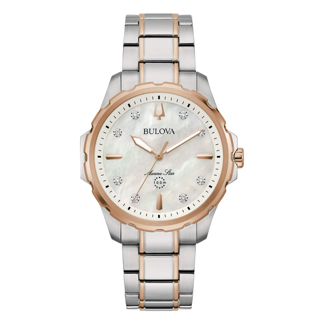 Bulova Women's 98P228 Marine Star Lady Quartz