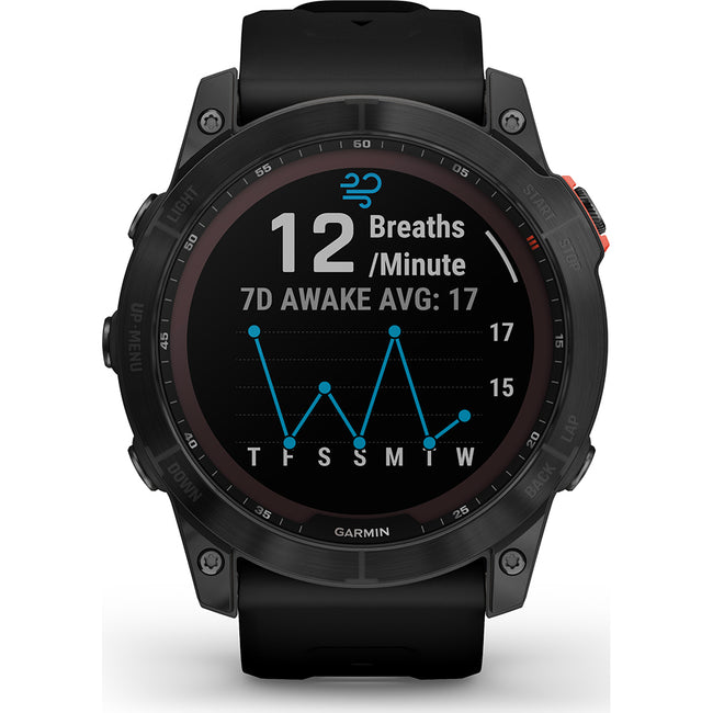 Garmin 010-02541-01 Fenix 7X Slate Grey Smartwatch Solar