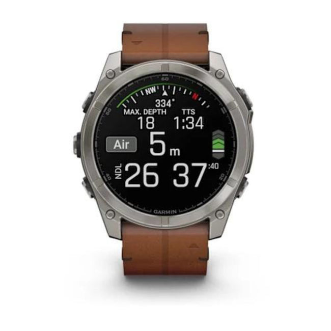 Garmin Men's 010-02905-40 Fenix 8 AMOLED-51 mm+extra strap