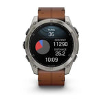 Garmin Men's 010-02905-40 Fenix 8 AMOLED-51 mm+extra strap