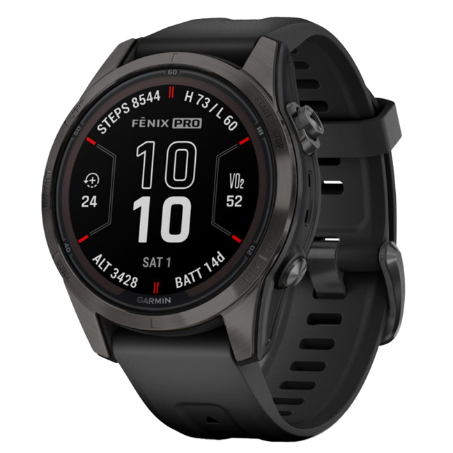 Garmin 010-02776-11 Fenix 7S Pro – Sapphire Solar Ed