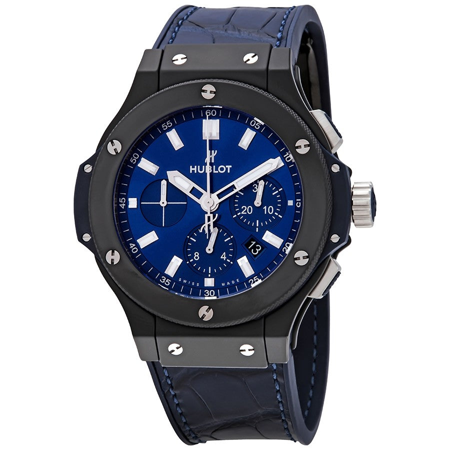 Hublot 301.CI.7170.LR Bing Bang Blue Dial Chrono Watch