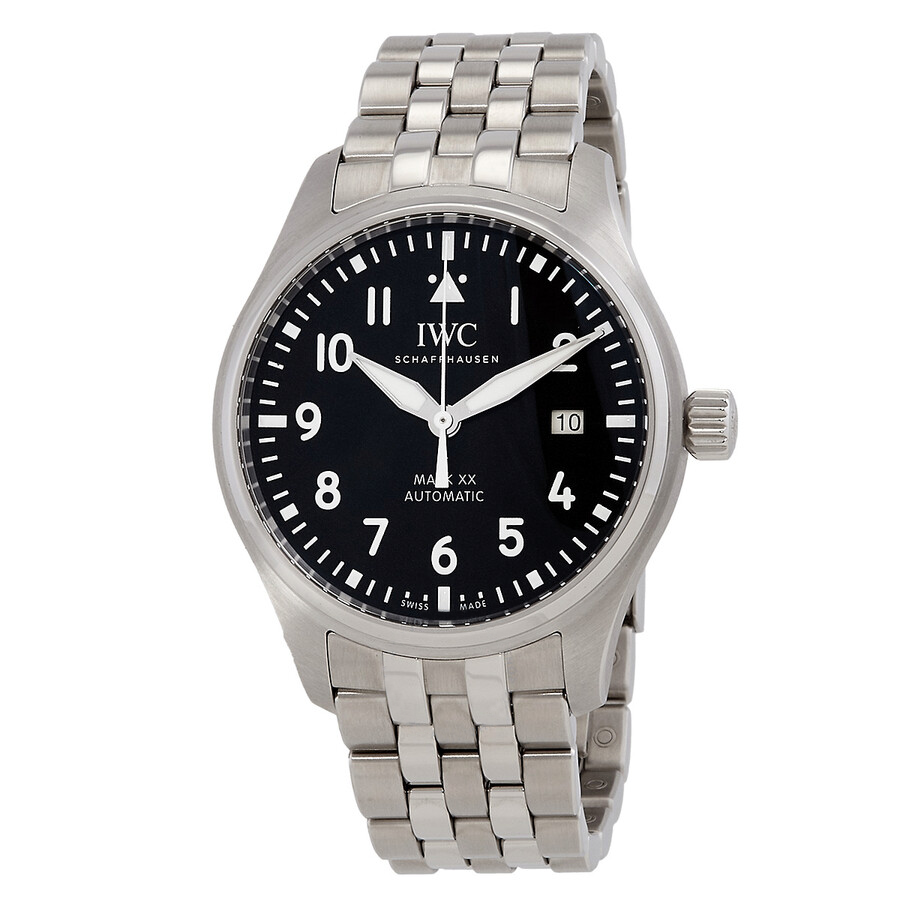 IWC Men's IW328202 Pilot's Watch Mark XX Black Dial Auto