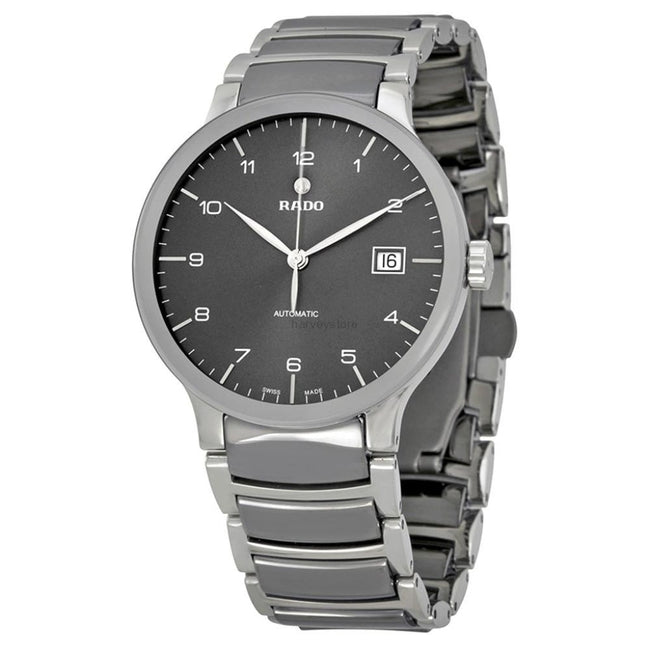 Rado Men's R30939112 Centrix L Automatic Centrix Ceramic-Steel Watch