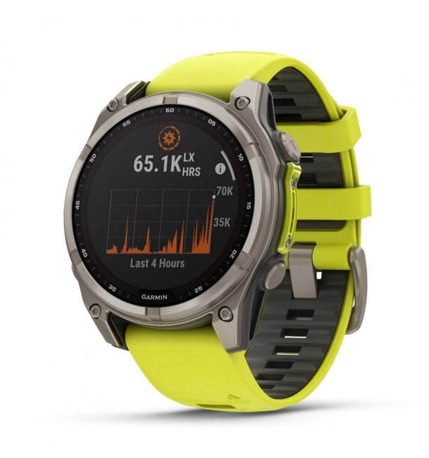 Garmin 010-02906-21 Fenix 8 SOLAR- 47mm Yellow