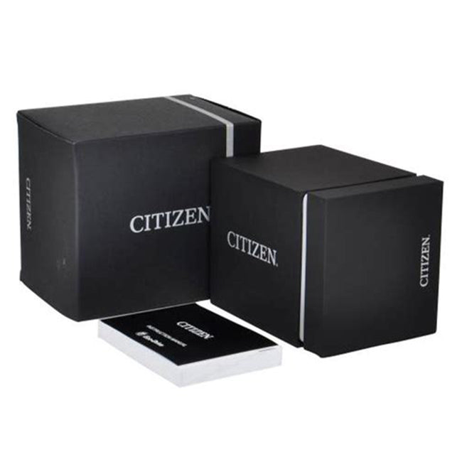 Citizen Men's BJ6520-82E Super Titanium Black Dial Watch