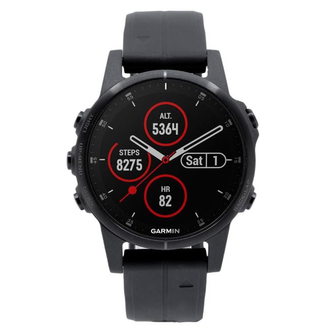 010-01987-03-Garmin Unisex  010-01987-03 FENIX 5S PLUS BLACK WATCH