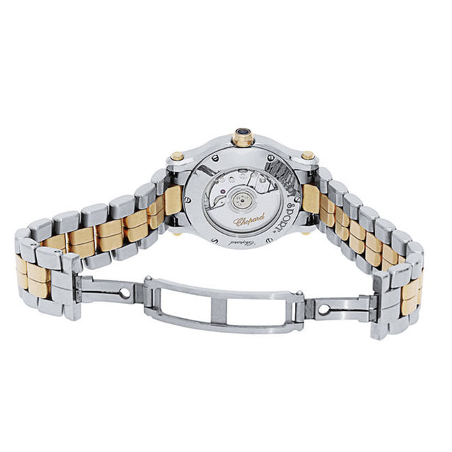 278573-6002-Chopard Ladies 278573-6002  Happy Sport Rose Watch