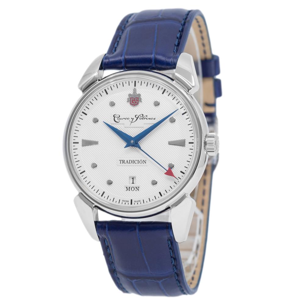 3195.1SR.A-CuervoySobrinos Men's 3195.1SR.A Tradición San Rafael Watch